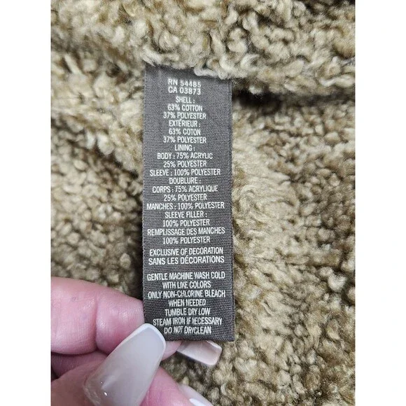American Eagle Outfitters Vintage Sherpa Corduroy Jacket Size Large